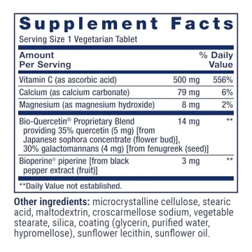 Life Extension Fast-C® & Bio-Quercetin® Vitamin C Supplement