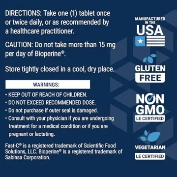 Life Extension Fast-C® & Bio-Quercetin® Vitamin C Supplement