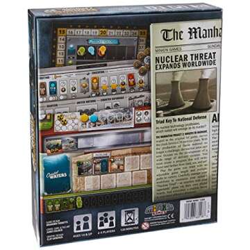 Minion Games Manhattan Project 2: Minutes to Midnight - Strategic Tabletop Game