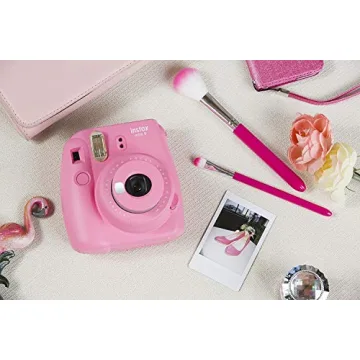 Fujifilm Instax Mini 9 Instant Camera in Flamingo Pink