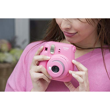 Fujifilm Instax Mini 9 Instant Camera in Flamingo Pink
