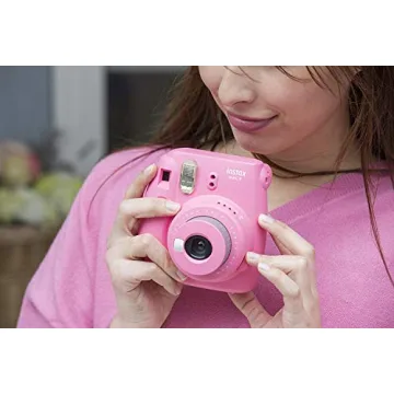 Fujifilm Instax Mini 9 Instant Camera in Flamingo Pink