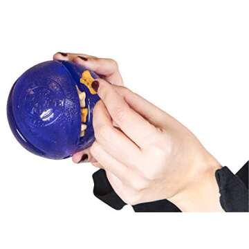 Planet Dog Orbee-Tuff Purple Guru Interactive Treat-Dispensing Puzzle Dog Toy