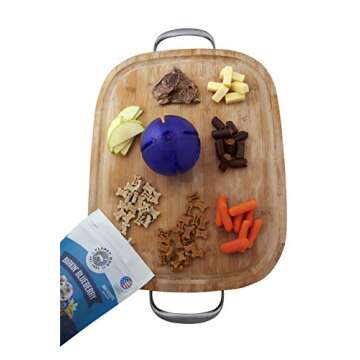 Planet Dog Orbee-Tuff Purple Guru Interactive Treat-Dispensing Puzzle Dog Toy