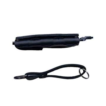 Trayvax Element Wallet and Keyton Bottle Opener Key Chain Bundle (Black/Stealth Black)