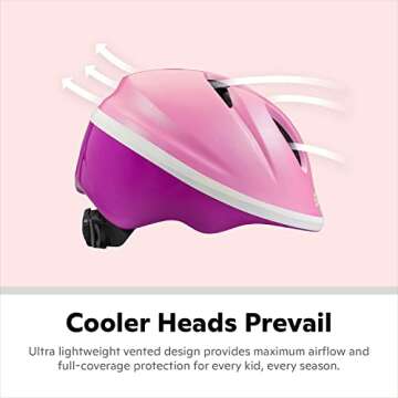 Schwinn Classic Infant Bike Helmet, Dial Fit Adjustment, Kids Age 0 - 3 Year Olds, Girls and Boys Su...