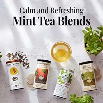 Orange Ginger Mint Herbal Tea - Caffeine-Free Delight