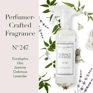 The Laundress Surface Cleaner, No. 247 Scented; Safe for Granite, Marble, Porcelain, & Wood; Bio-Based Ingredients; 15.5 Fl OZ