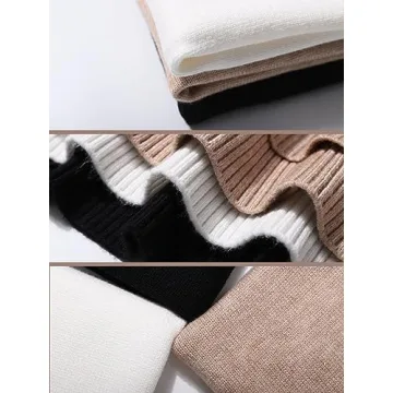 YKR Women's Cozy Turtleneck Sweater for Fall 2024