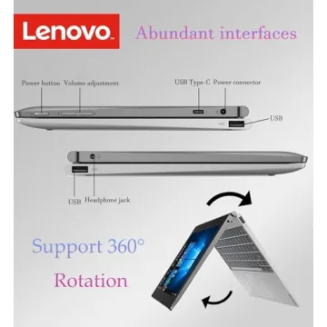 Lenovo IdeaPad D330-10IGM 2-in-1 Touchscreen Laptop, 10.1"