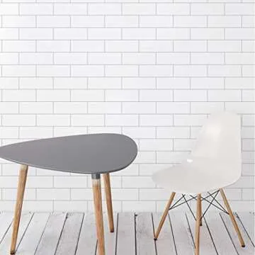 RoyalWallSkins Peel and Stick Subway Tile Wallpaper Roll