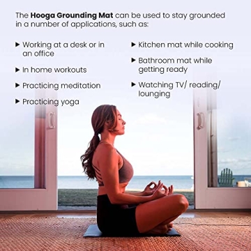 Hooga Grounding Mat for Enhanced Sleep and Wellness