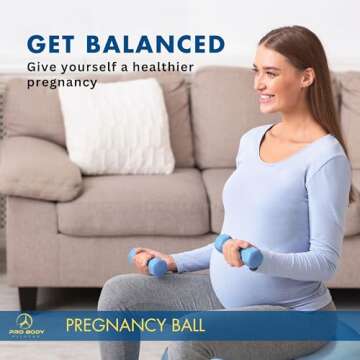 ProBody Pilates Birthing Ball for Pregnancy & Postpartum Fitness