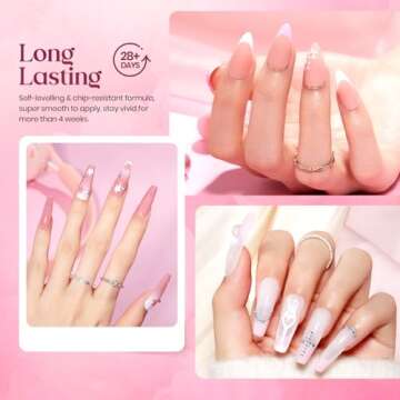 Beetles Jelly Gel Polish 6 Colors Milky White Nude Pink Gel Polish Nude Nail Polish Brown Gel Nail Polish Soak Off Uv Nail Lamp Nail Concealer Cured Nail Manicure Gifts