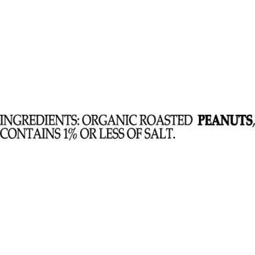 Smucker's Organic Natural Creamy Peanut Butter, 16 Ounces (Pack of 1)