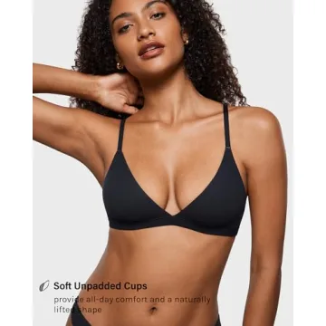 INLYRIC Inbarely Triangle Bralette Comfortable Fashion
