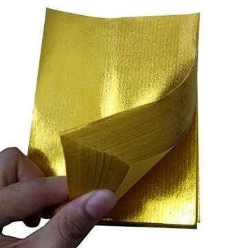 ZeeStar Chinese Joss Paper - Full Gold Foil Pack of 500