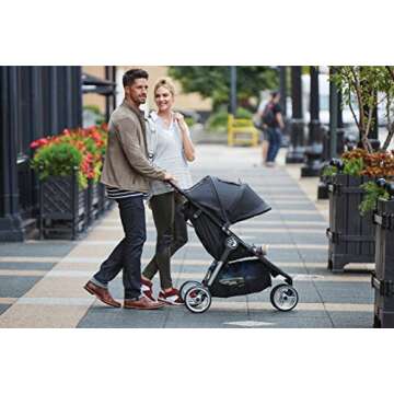 Baby Jogger City Mini Stroller In Black, Gray Frame