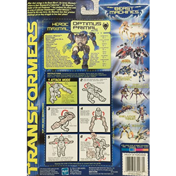 Transformers Beast Machines Optimus Primal Gorilla Action Figure