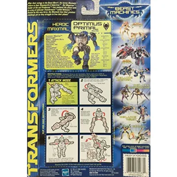 Transformers Beast Machines Optimus Primal Gorilla Action Figure