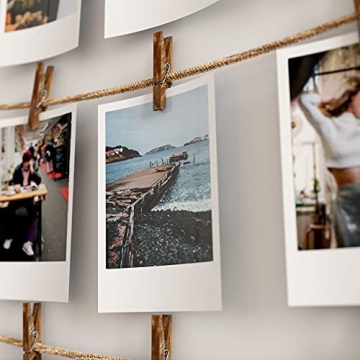 LWR CRAFTS Wooden Small Clothespins for Crafts and Decor