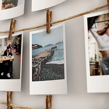 LWR CRAFTS Wooden Small Clothespins for Crafts and Decor