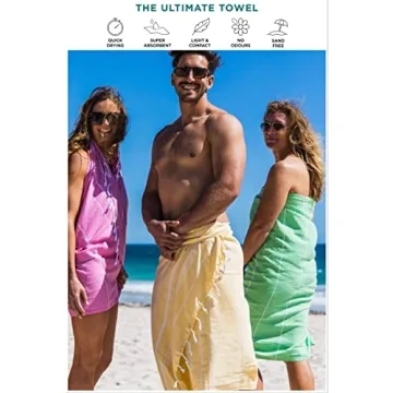 Oversized Turkish Beach Towels Quick Dry Sand Free Lightweight
