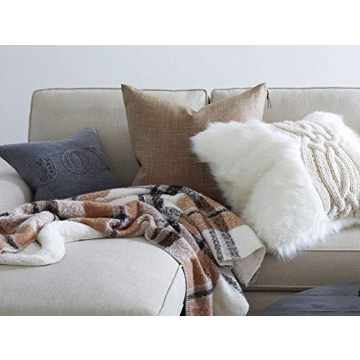 Basic Home 22x22 Decorative Down Feather Pillow Inserts