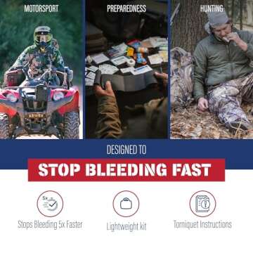 Adventure Medical Kit Trauma Pak III - Medical First Aid Kit - Emergency Trauma Kit with Trauma Band...