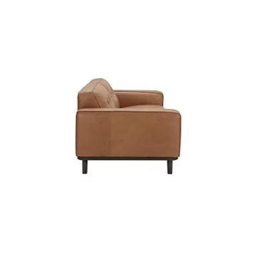 Rivet Bigelow Modern Leather Sofa for Comfortable Living