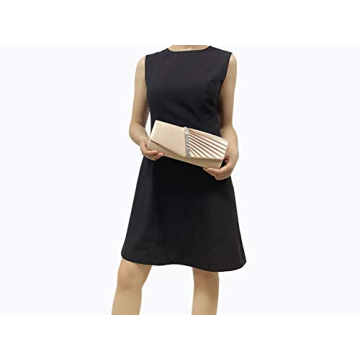 Stylish CHARMING TAILOR Crystal Satin Evening Handbag