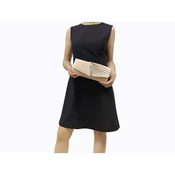 Stylish CHARMING TAILOR Crystal Satin Evening Handbag