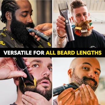 Beard Club Beard Trimmer for Men - Cordless Rechargeable