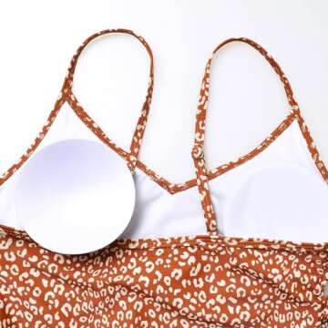 GINKANA Maternity Tie Front One Piece Bathing Suit