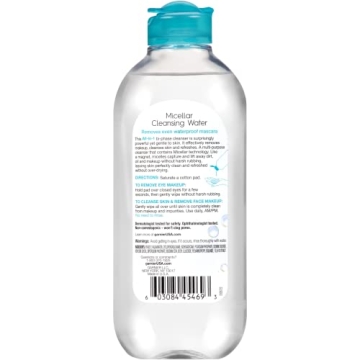 Garnier Micellar Water for Effortless Makeup Removal