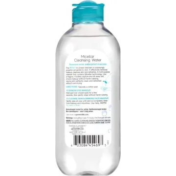 Garnier Micellar Water for Effortless Makeup Removal