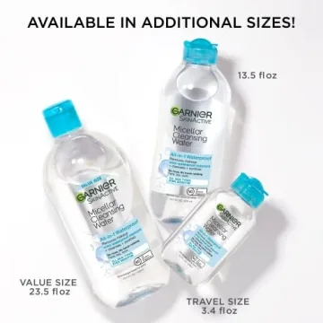 Garnier Micellar Water for Effortless Makeup Removal