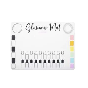 Twinkled T Nail Art Glamour Mat - Ultimate Nail Art Companion for Enthusiasts