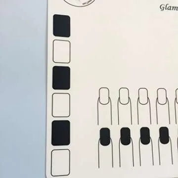 Twinkled T Nail Art Glamour Mat for Creative Nail Designs
