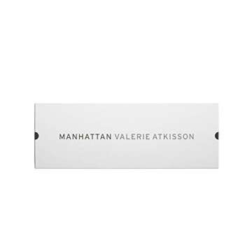 Manhattan Chanukah Menorah New York City Skyline by Valerie Atkisson, Brushed Steel