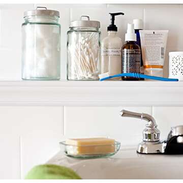 Preserve Eco Friendly Adult Toothbrushes, Made in The USA from Recycled Plastic, Lightweight Package, Ultra Soft Bristles, Colors Vary, 6 Pack