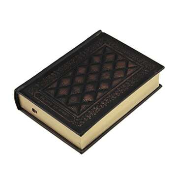 Clobeau Retro Vintage Embossed Leather Gold Hard Cover Notebook Personal Diary Bronze Hardcover Blank Travel Journal Note Memo Sketch Book Notepad Writing Sketchbook Scrapbook Drawing Diaries Gift