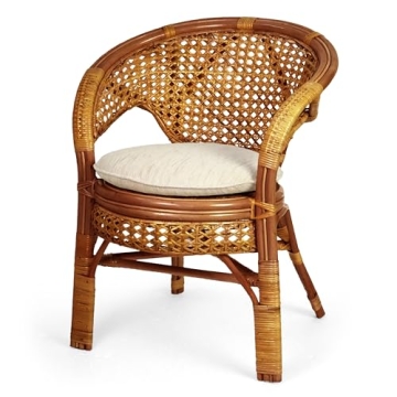 Pelangi Handmade Rattan Chair - Lightweight & Stylish
