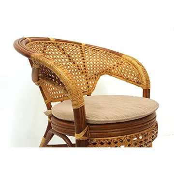 Pelangi Handmade Rattan Chair - Lightweight & Stylish