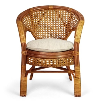 Pelangi Handmade Rattan Chair - Lightweight & Stylish