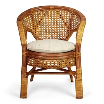 Pelangi Handmade Rattan Chair - Lightweight & Stylish