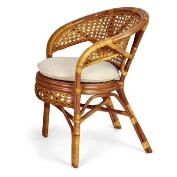 Pelangi Handmade Rattan Chair - Lightweight & Stylish