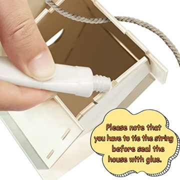 Birdhouse Wind Chime DIY Kit for Kids 3-12 Years