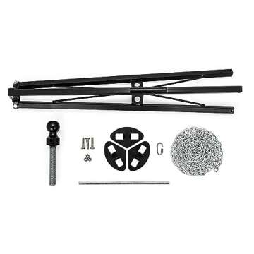 Camco Eaz-Lift Camper & RV Gooseneck Stabilizer Tripod Jack - Reduces Movement on 5th Wheel Trailers...