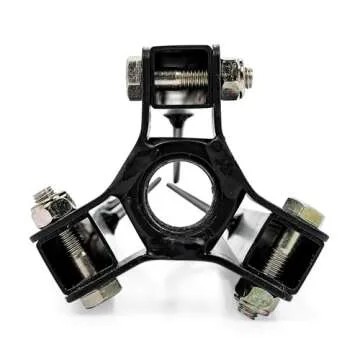 Camco Eaz-Lift Camper & RV Gooseneck Stabilizer Tripod Jack - Reduces Movement on 5th Wheel Trailers - Features Adjustable Height from 30” to 44” - 7,500lb Max Load Capacity (48850)